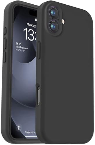 Silicone iPhone 16 Plus Case (6.7″) – Shockproof Cover with Camera Protection