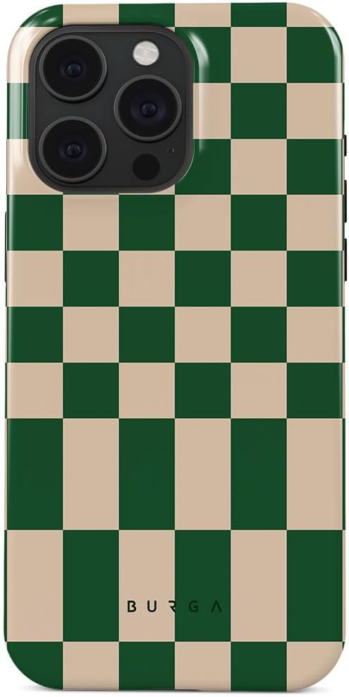 iPhone 15 Pro Max Ivy League Pattern Hard Shell Case – Cute & Trendy