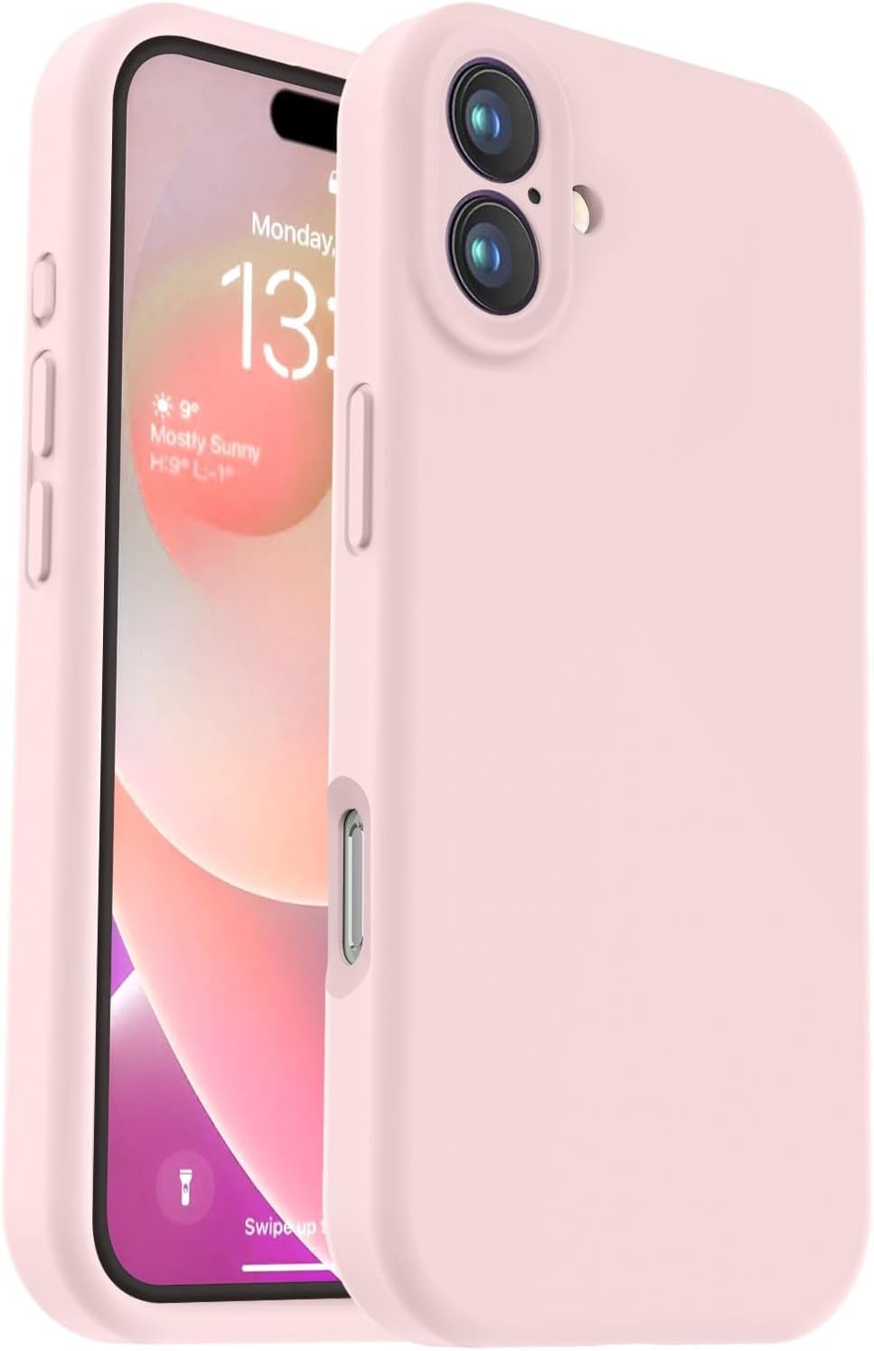 Silicone iPhone 16 Plus Case (6.7″) – Shockproof Cover with Camera Protection