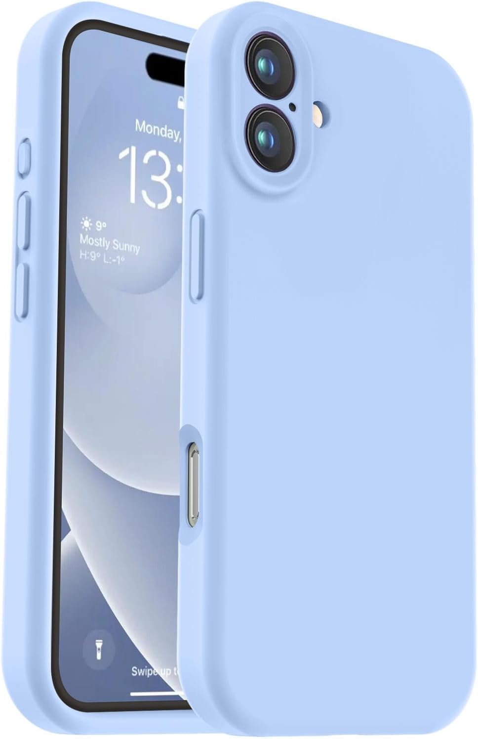 Silicone iPhone 16 Plus Case (6.7″) – Shockproof Cover with Camera Protection