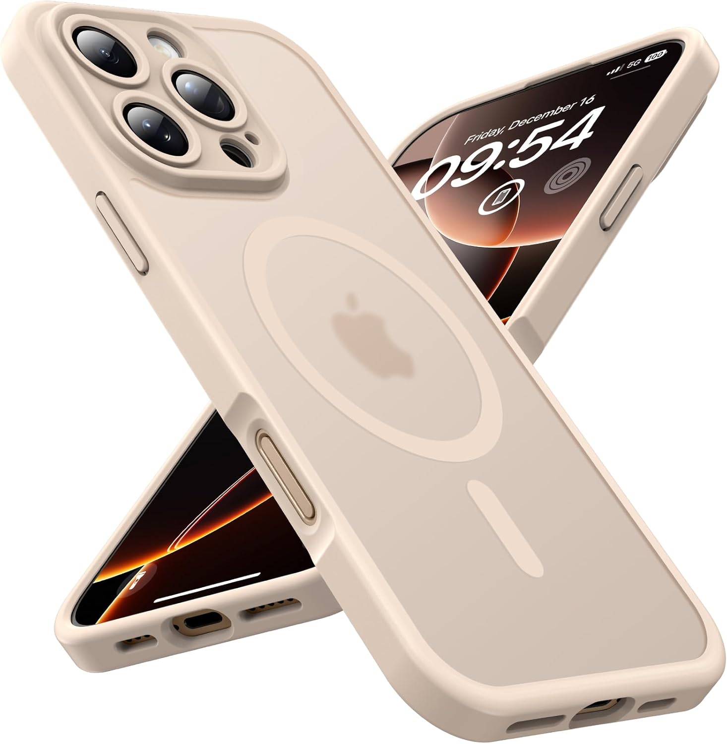 iPhone 16 Pro Max Case – Magnetic, Shockproof, Matte, Anti-Scratch