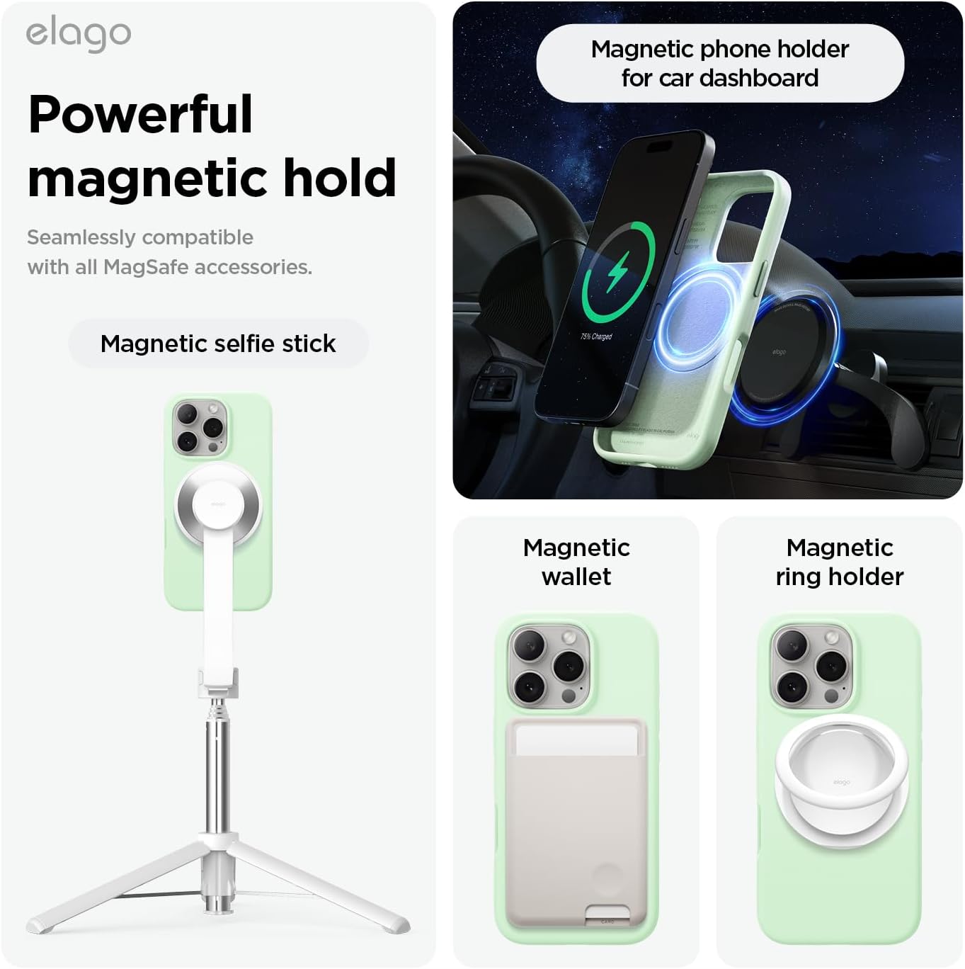 iPhone 16 PRO case cover compatible with MagSafe Shockproof