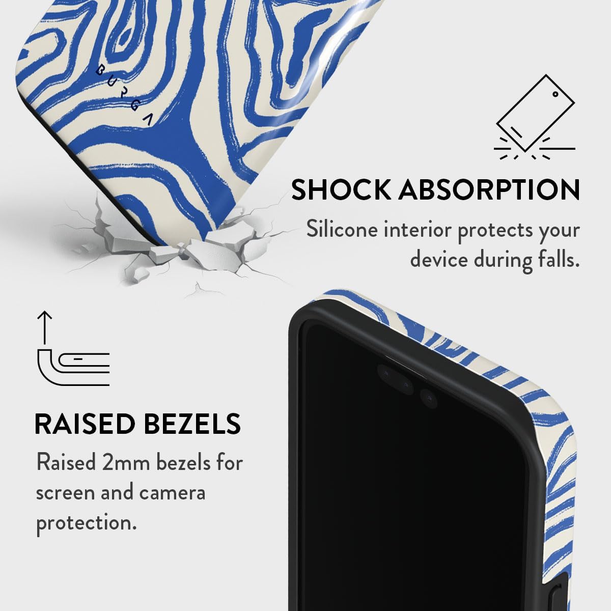 iPhone 15 Pro Max Seven Seas Pattern Hard Shell Case – Cute & Trendy