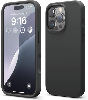 iPhone 16 PRO Shockproof Slim Case with Microfiber Lining