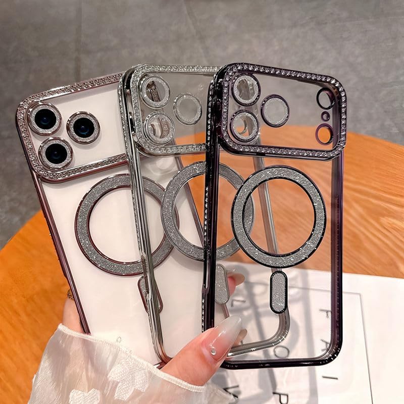 agnetic Case 17 Pro Max – Diamond Edge, Lens Protector, Wireless Charging