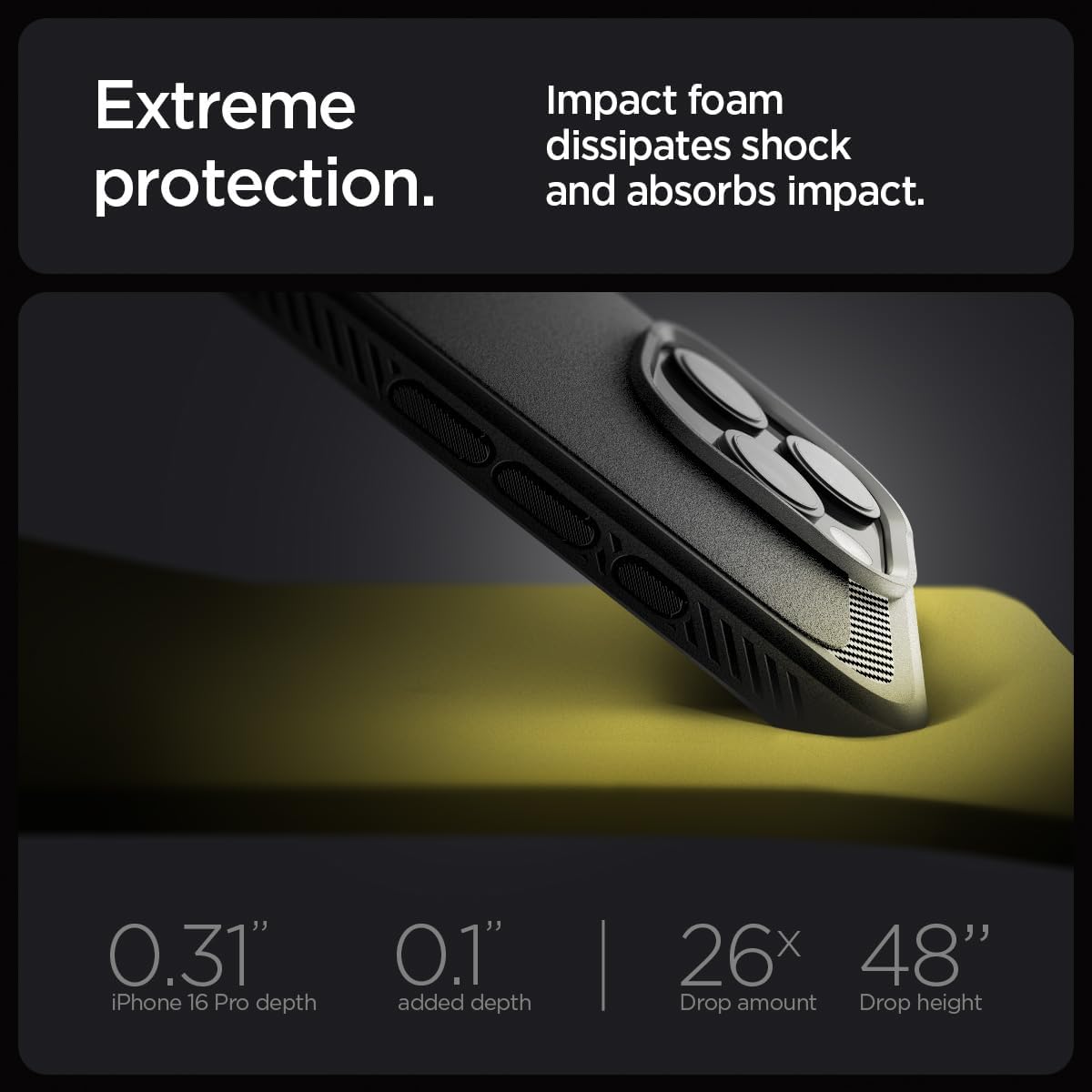 Spigen Rugged Armor MagFit for iPhone 16 PRO case cover (2024)