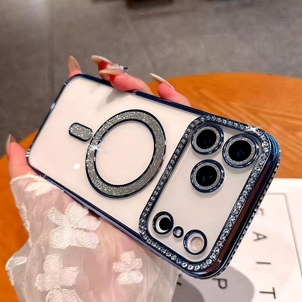 agnetic Case 17 Pro Max – Diamond Edge, Lens Protector, Wireless Charging