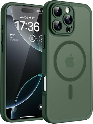 iPhone 16 Pro Max Case – Magnetic, Shockproof, Matte, Anti-Scratch