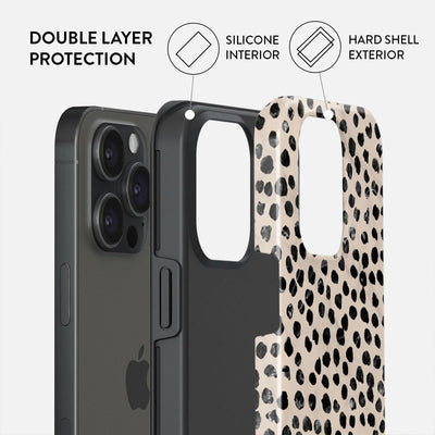 iPhone 15 Pro Max Ivy League Pattern Hard Shell Case – Cute & Trendy