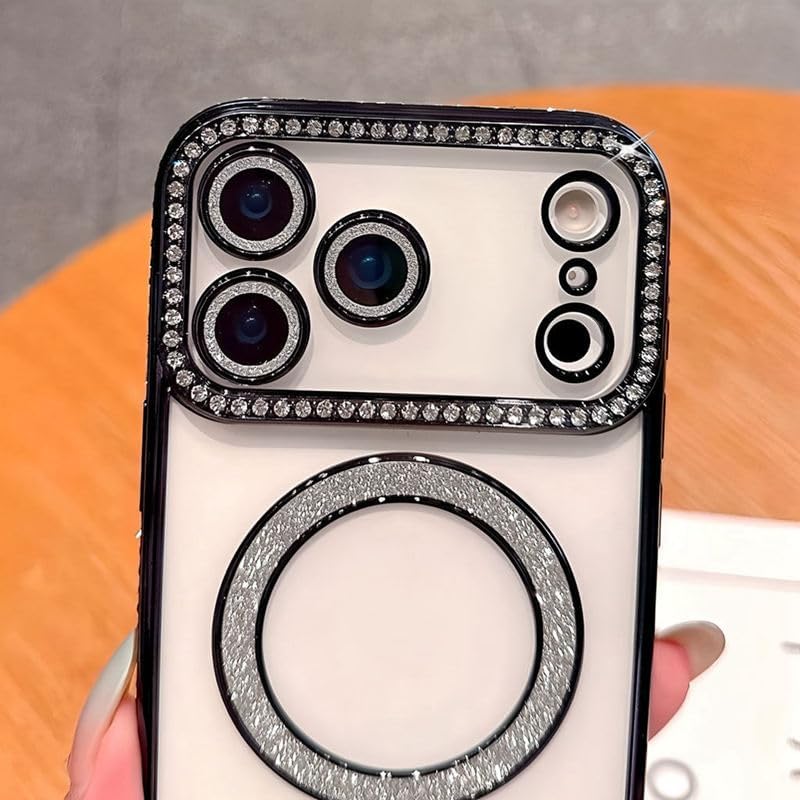 agnetic Case 17 Pro Max – Diamond Edge, Lens Protector, Wireless Charging