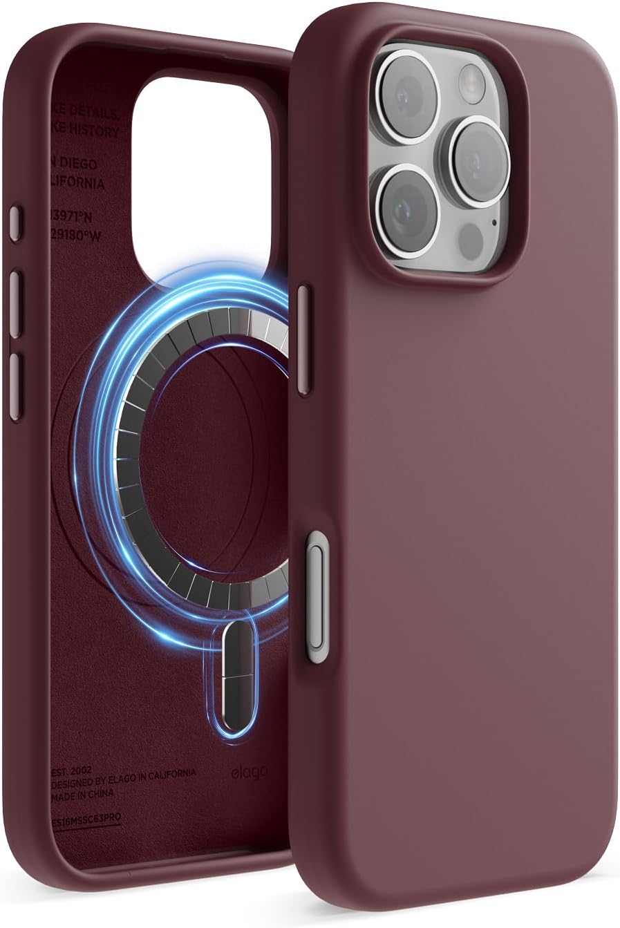 iPhone 16 PRO case cover compatible with MagSafe Shockproof