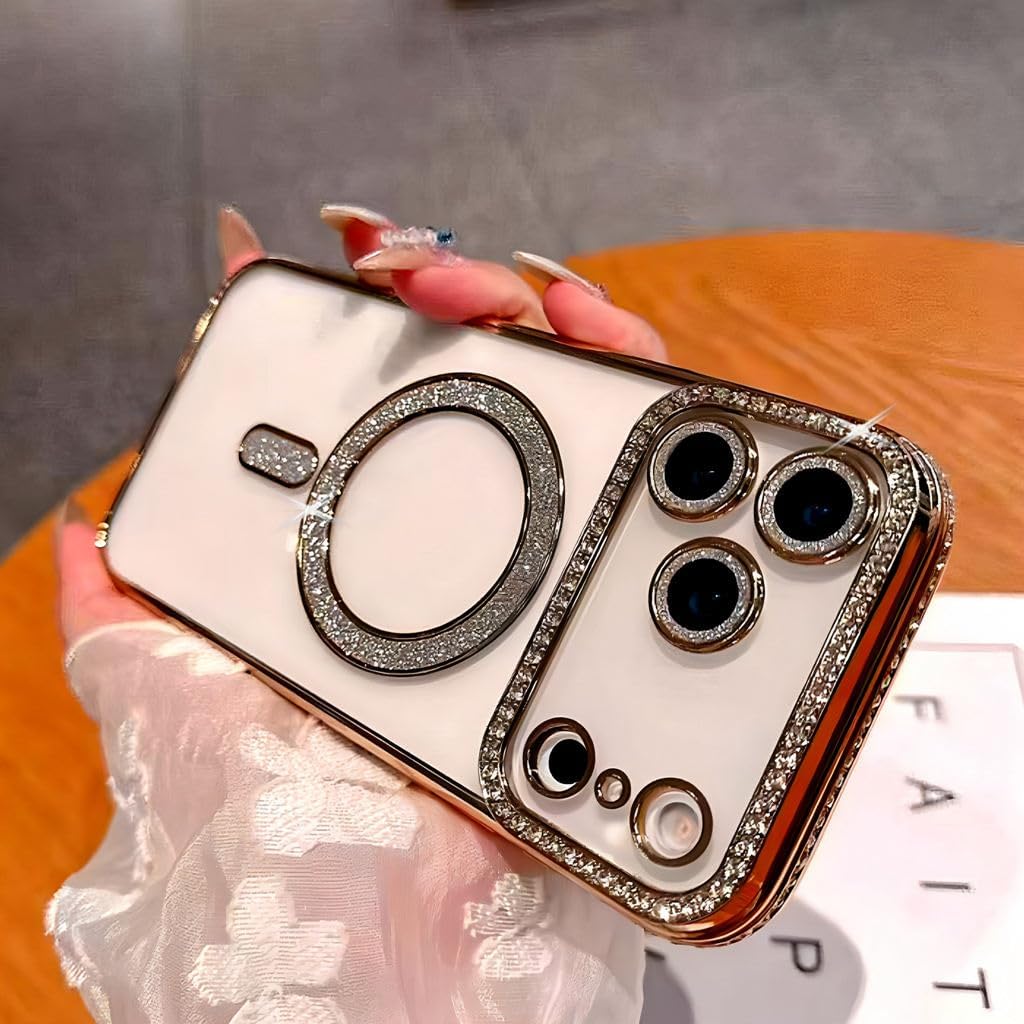 agnetic Case 17 Pro Max – Diamond Edge, Lens Protector, Wireless Charging