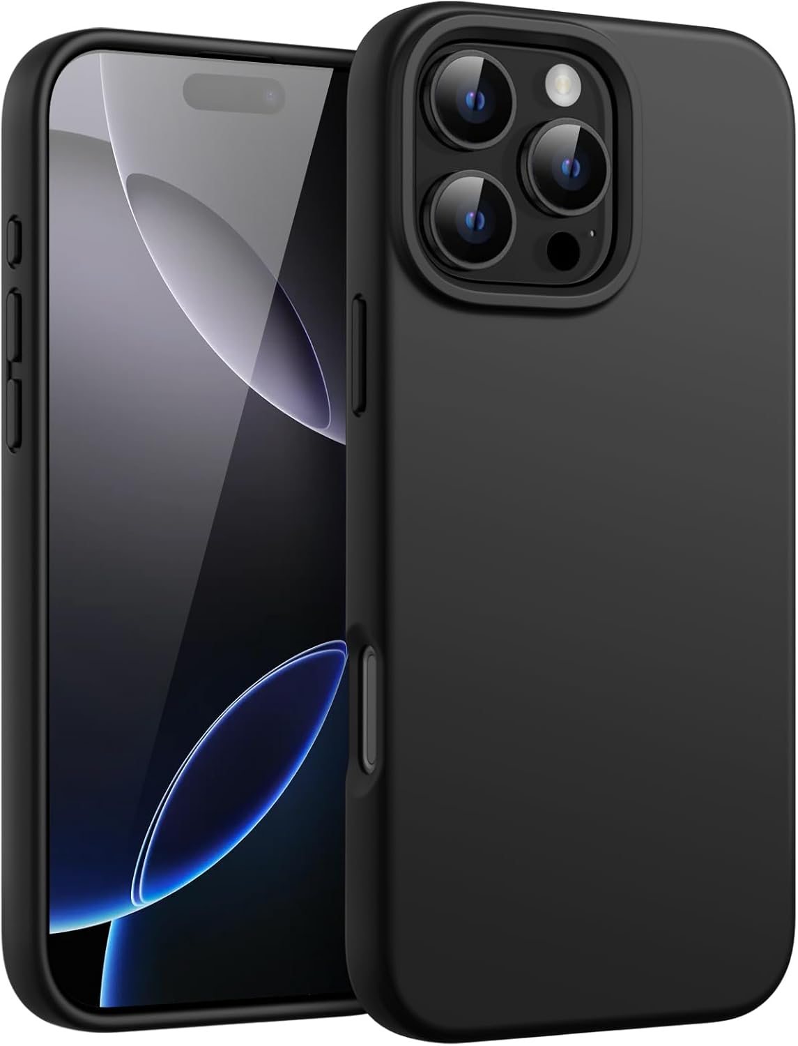 iPhone 16 Pro – Soft Touch Protective Case with Microfiber Lining