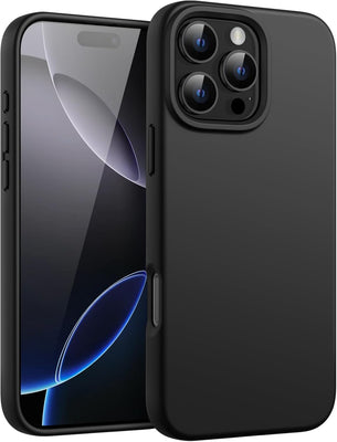 iPhone 16 Pro – Soft Touch Protective Case with Microfiber Lining