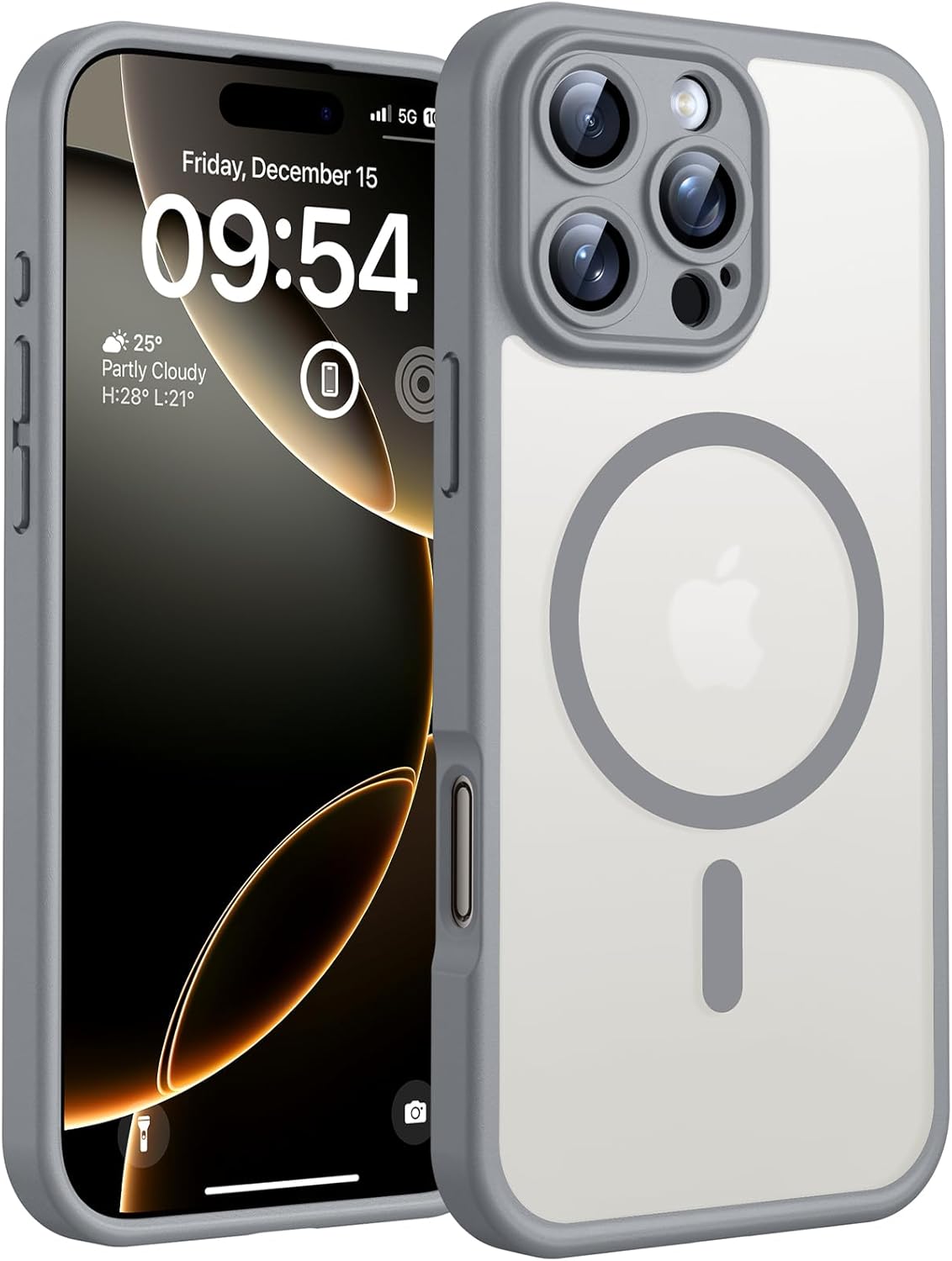 iPhone 16 Pro Max Case – Magnetic, Shockproof, Matte, Anti-Scratch