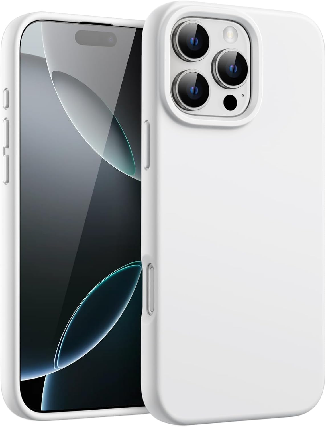 iPhone 16 Pro – Soft Touch Protective Case with Microfiber Lining