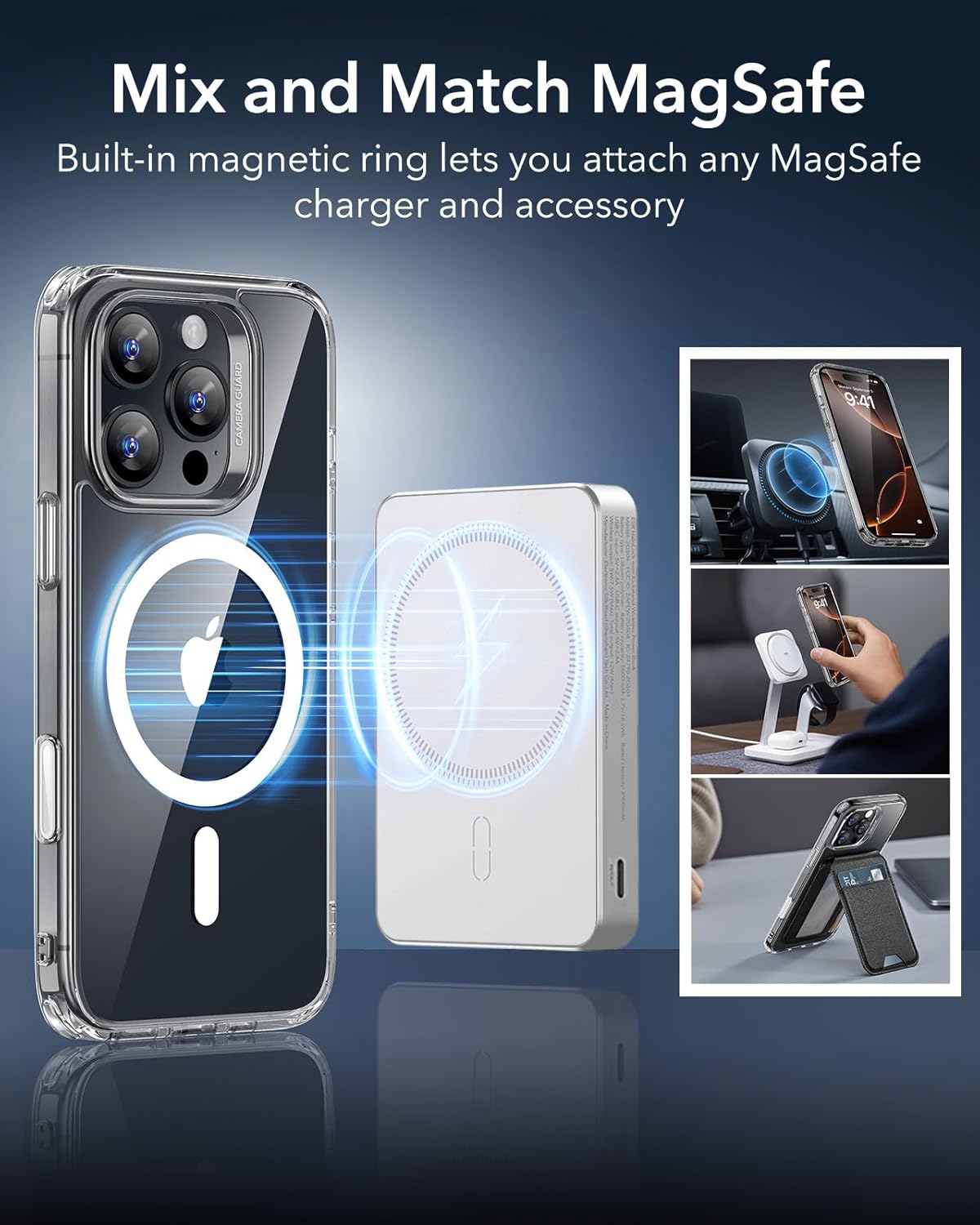 iPhone 16 Pro – MagSafe Case, Soft Touch, Full Camera Guard