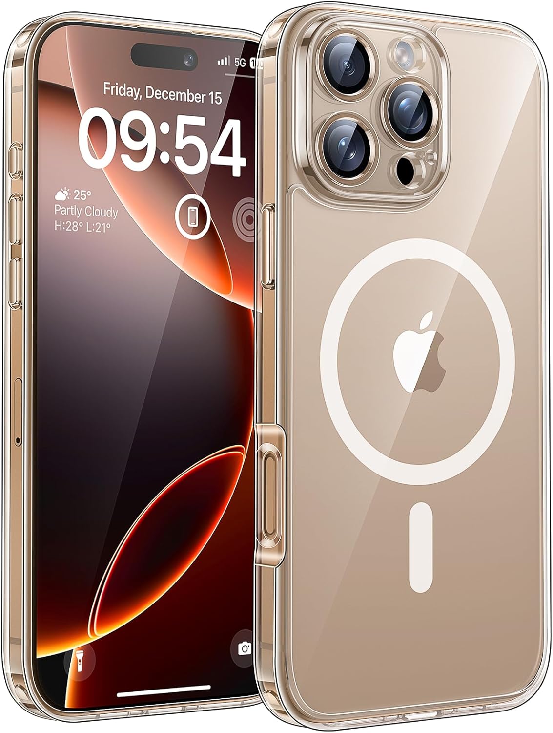 iPhone 16 Pro Max Case – Magnetic, Shockproof, Matte, Anti-Scratch
