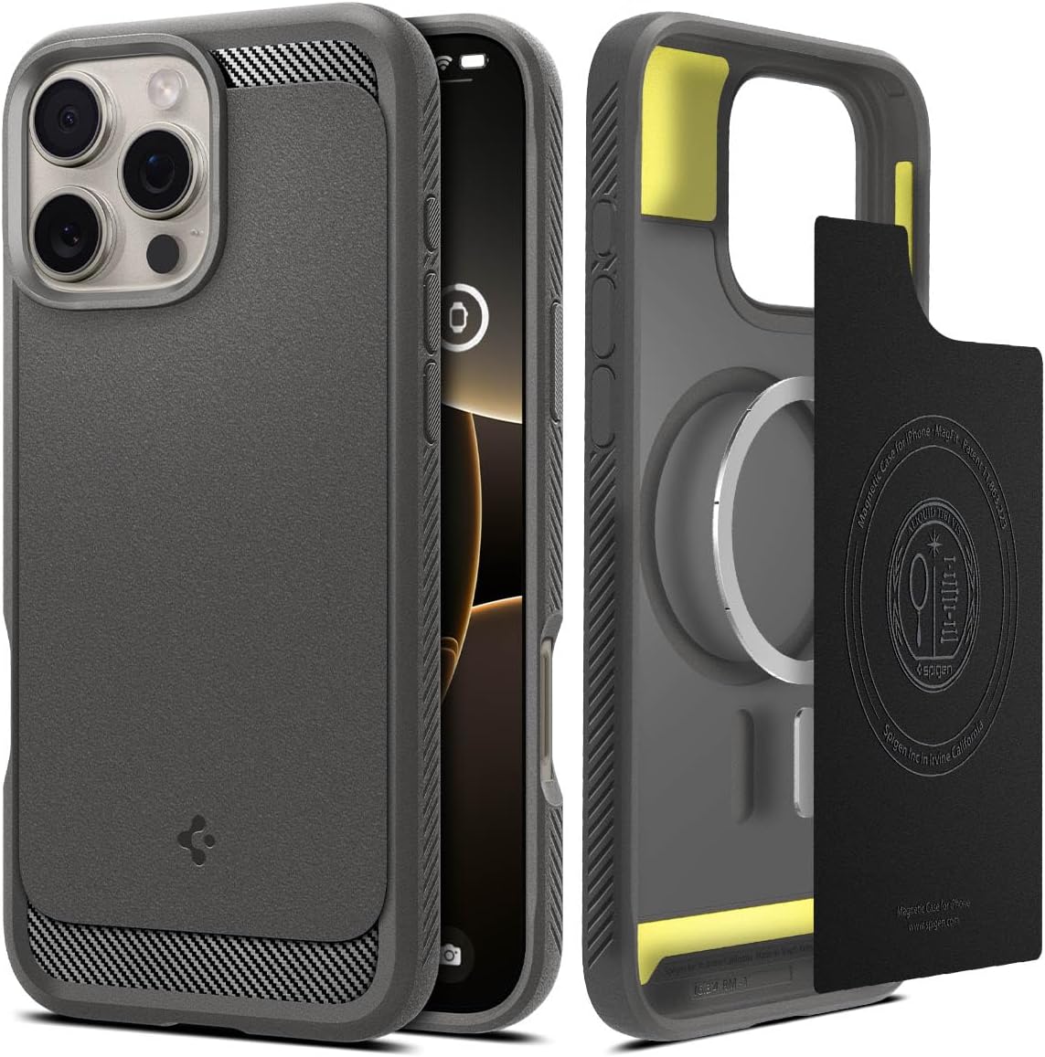 Spigen Rugged Armor MagFit for iPhone 16 PRO case cover (2024)