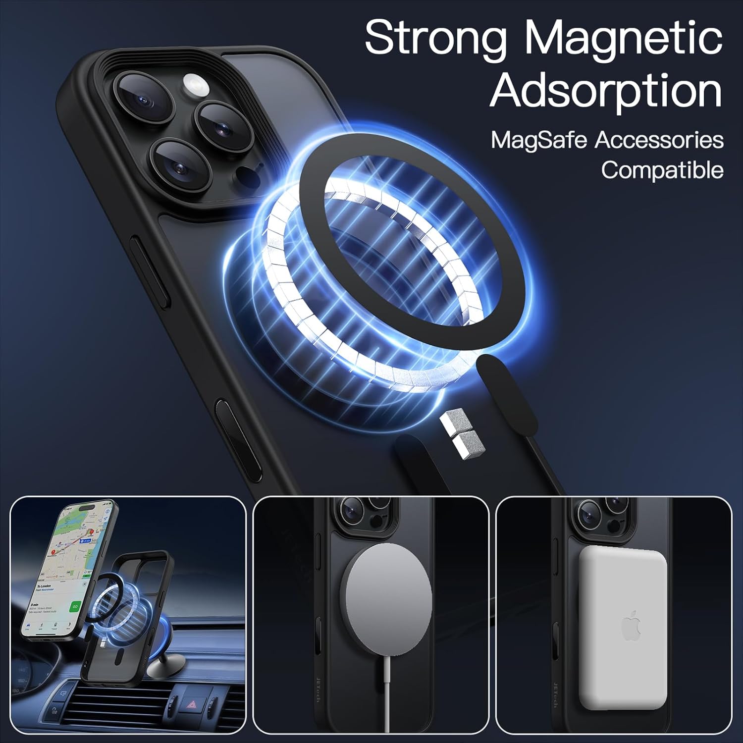 Spigen iPhone 16 Pro Case – MagSafe, Camera Button Cover