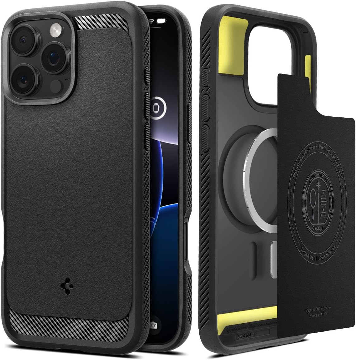 Spigen Rugged Armor MagFit for iPhone 16 PRO case cover (2024)