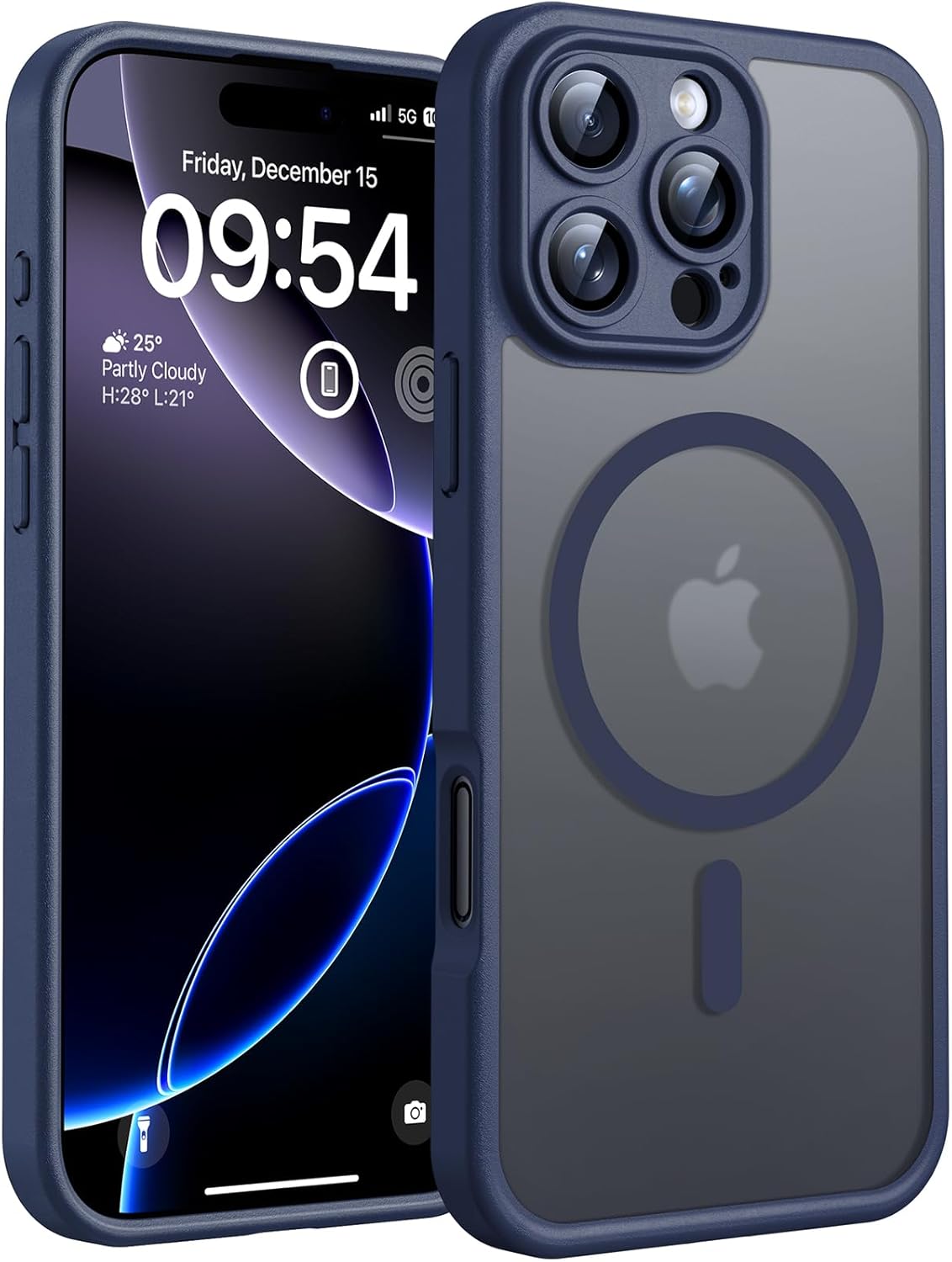 iPhone 16 Pro Max Case – Magnetic, Shockproof, Matte, Anti-Scratch