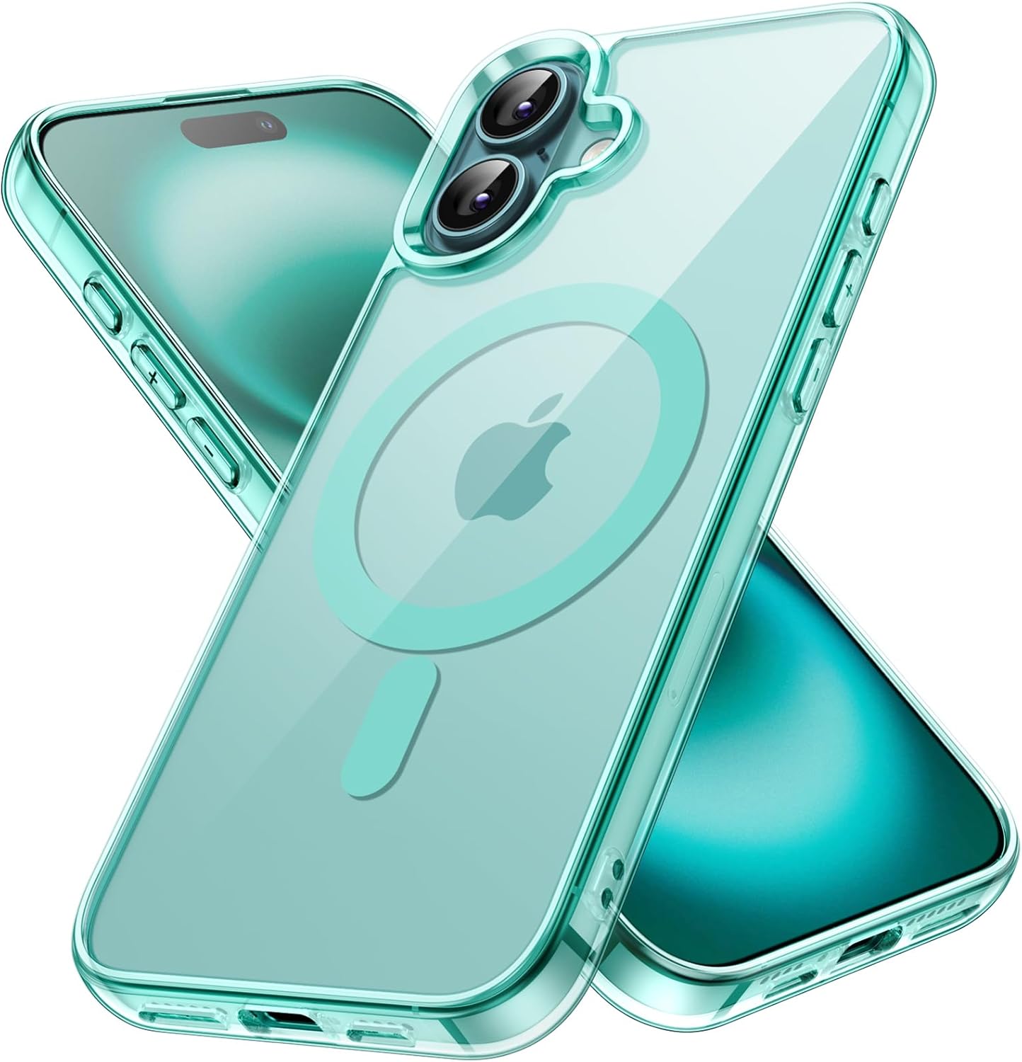 MagSafe iPhone 16 Plus Case (6.7″) – Shockproof Clear Bumper Cover