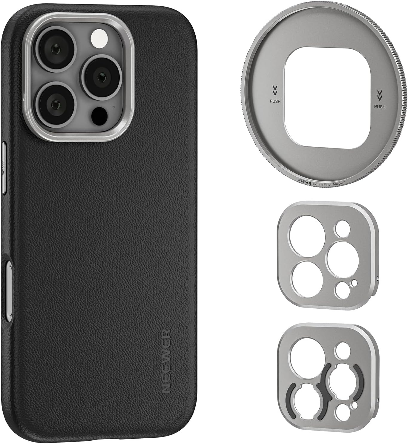 iPhone 16 Pro Max Heavy Duty TPU/PC Case – Modular & MagSafe Compatible