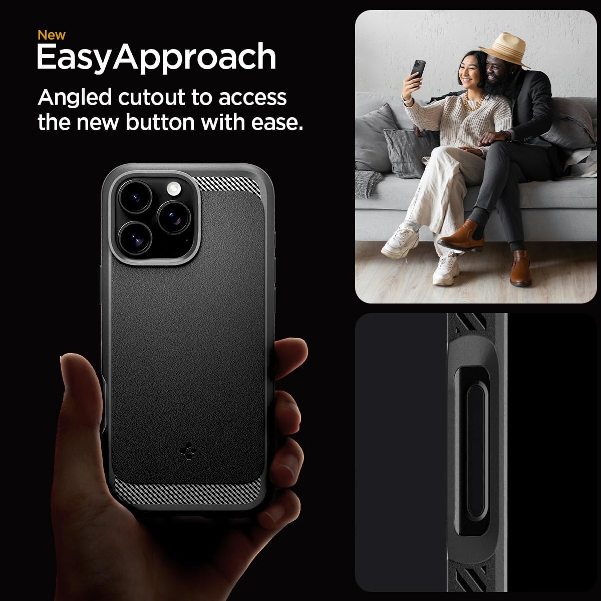 Spigen Rugged Armor MagFit for iPhone 16 PRO case cover (2024)