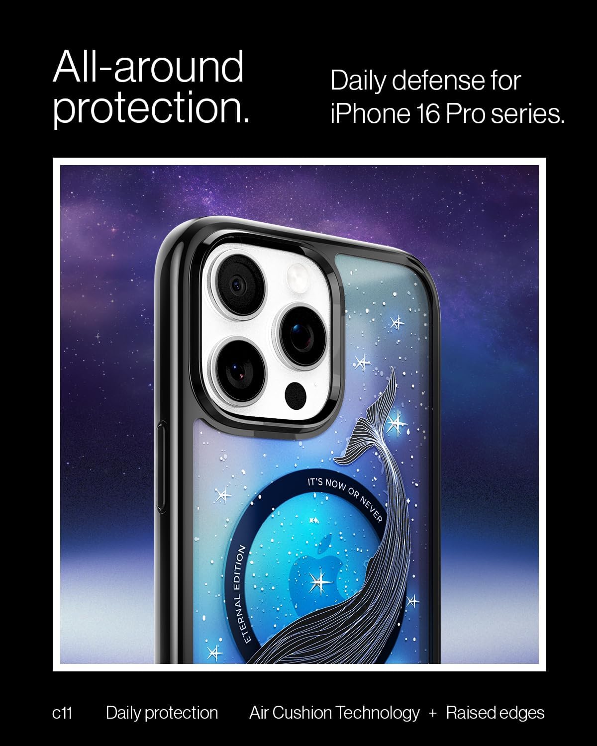 Spigen iPhone 16 Pro Case – MagSafe, Camera Button Cover