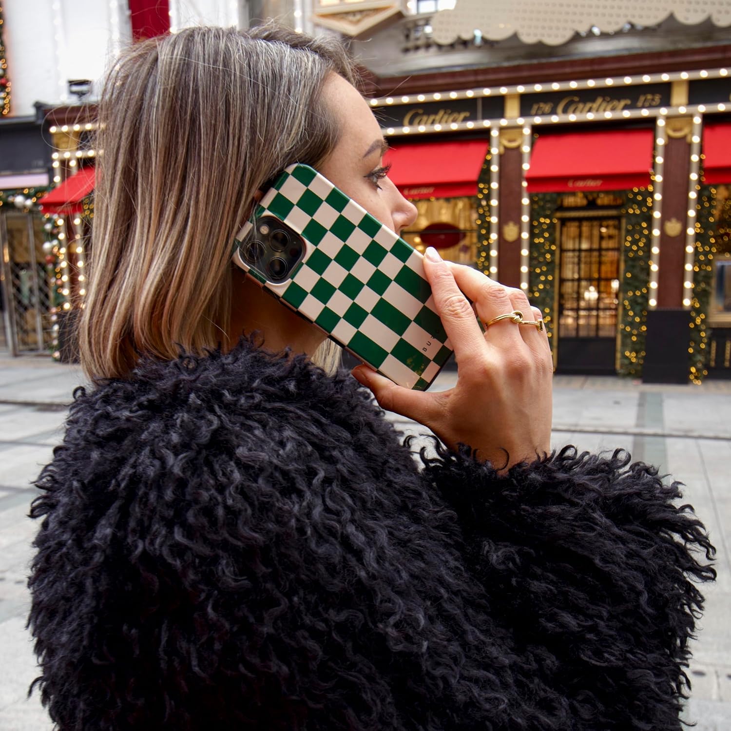 iPhone 15 Pro Max Ivy League Pattern Hard Shell Case – Cute & Trendy