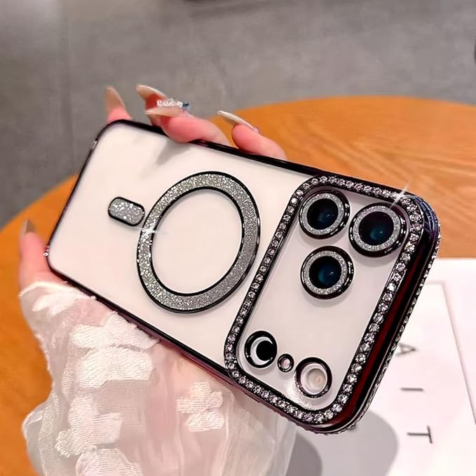 agnetic Case 17 Pro Max – Diamond Edge, Lens Protector, Wireless Charging